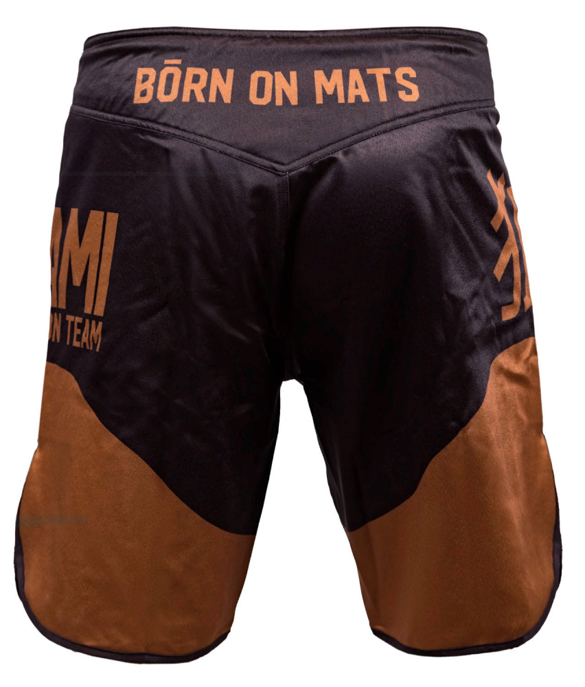 OKAMI Fight Shorts Competition Team Brown